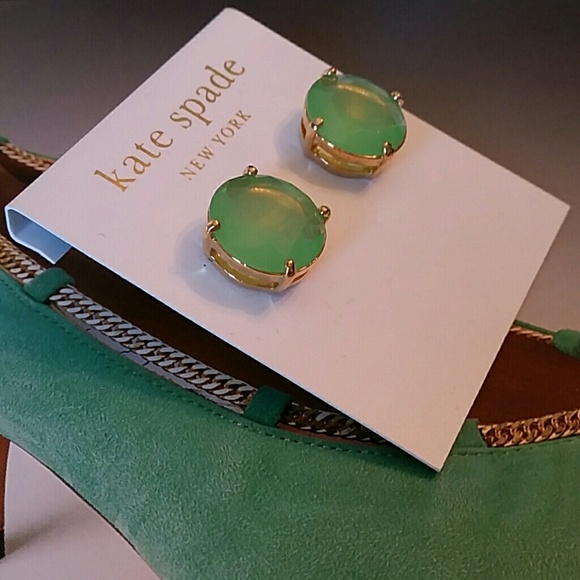 Large kate spade gumdrop Earrings New/tag & pouch - Picture 5 of 7